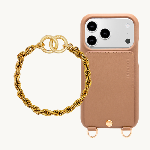 Coque iPhone LOU Camel & Bracelet PETIT CELINE
