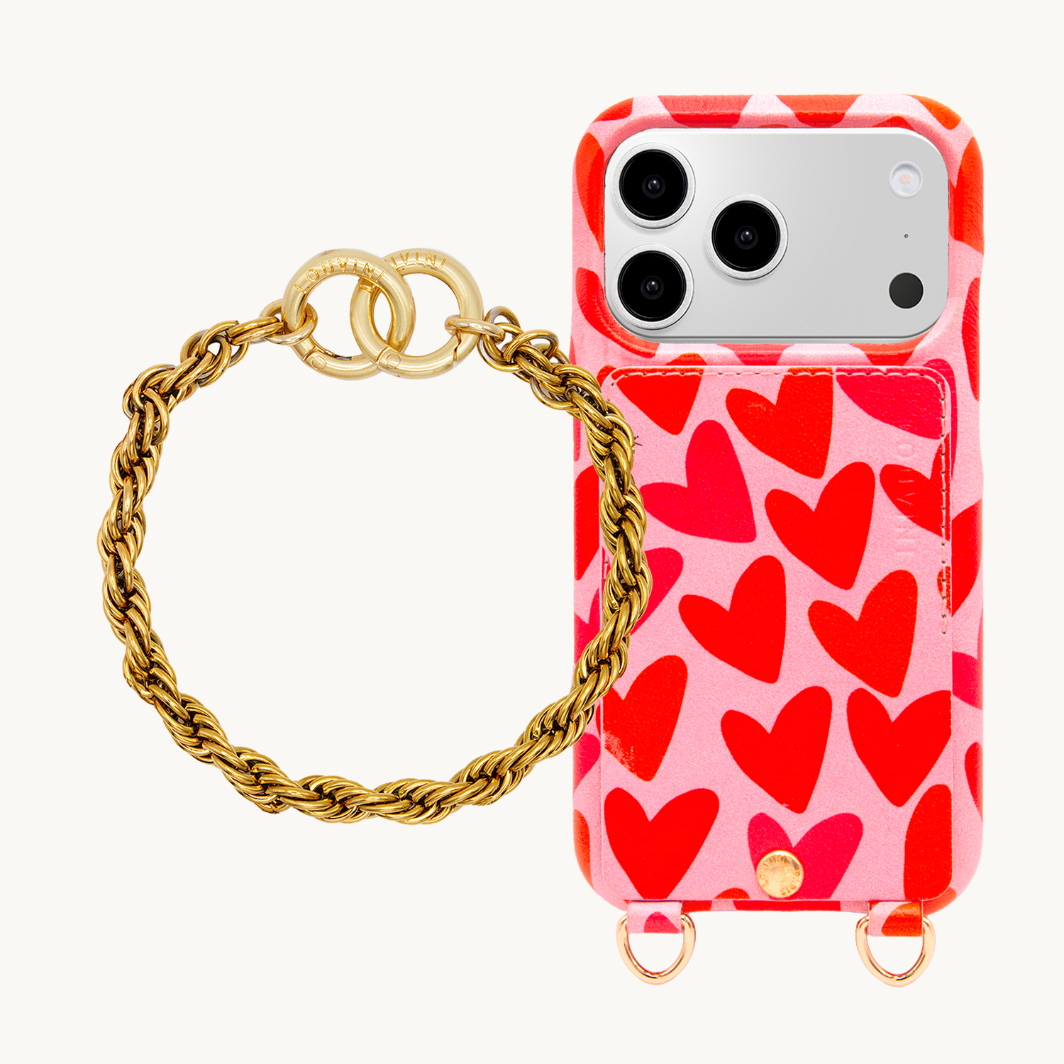 Coque iPhone LOU Coeurs & Bracelet PETIT CELINE