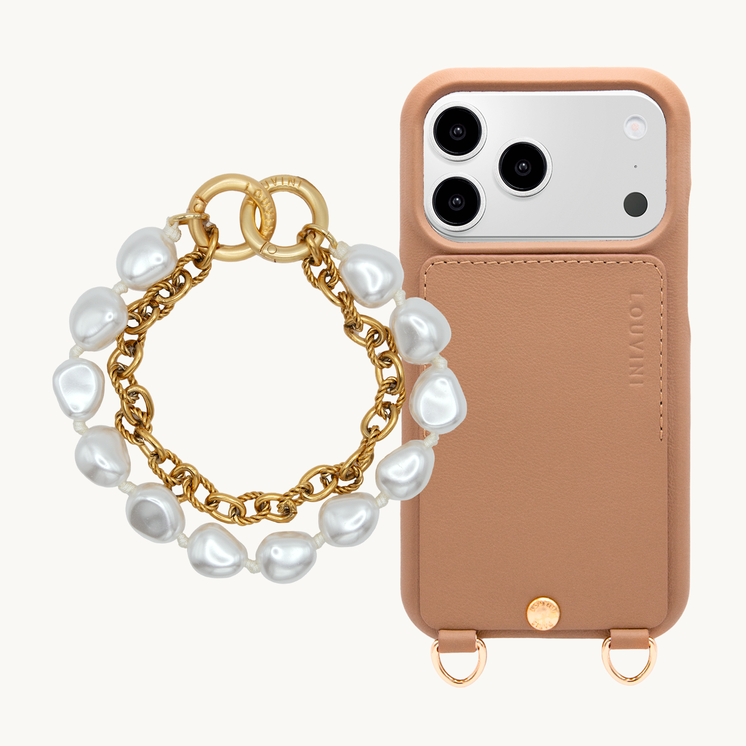Coque iPhone LOU Camel & Bracelet PETIT VICTOIRE