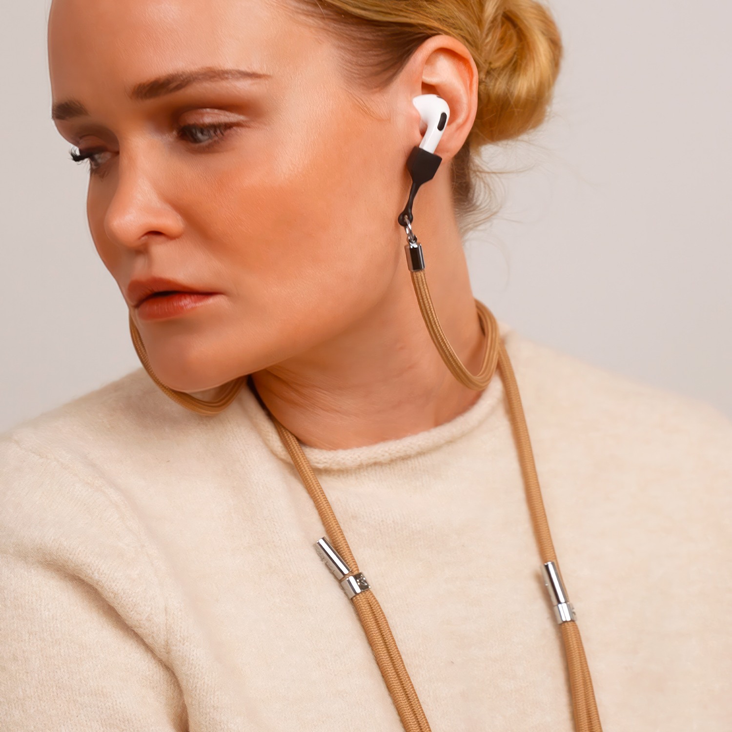 Cordon de telephone ajustable pour airpods