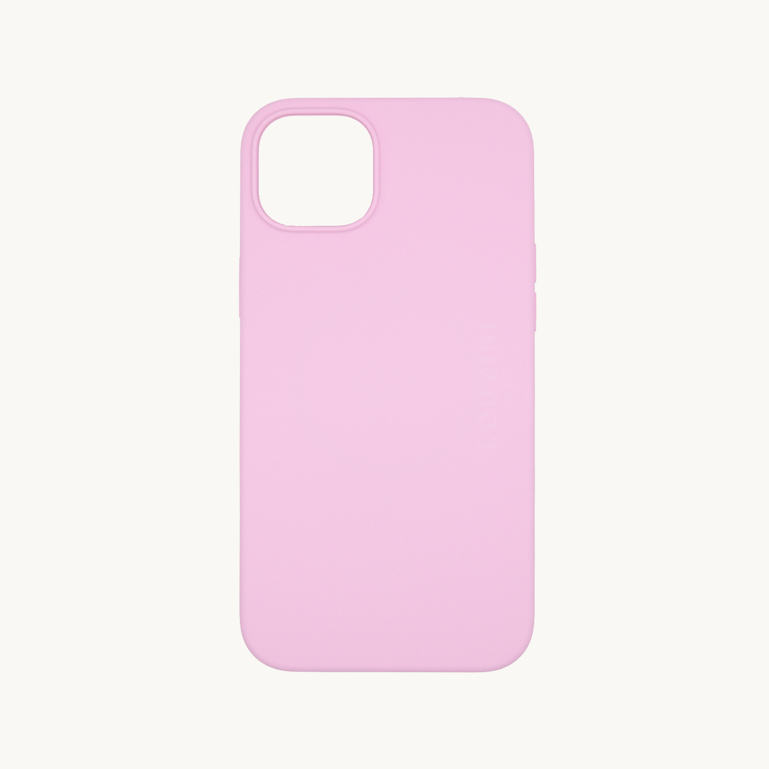 coque iPhone 14 Plus silicone rose 