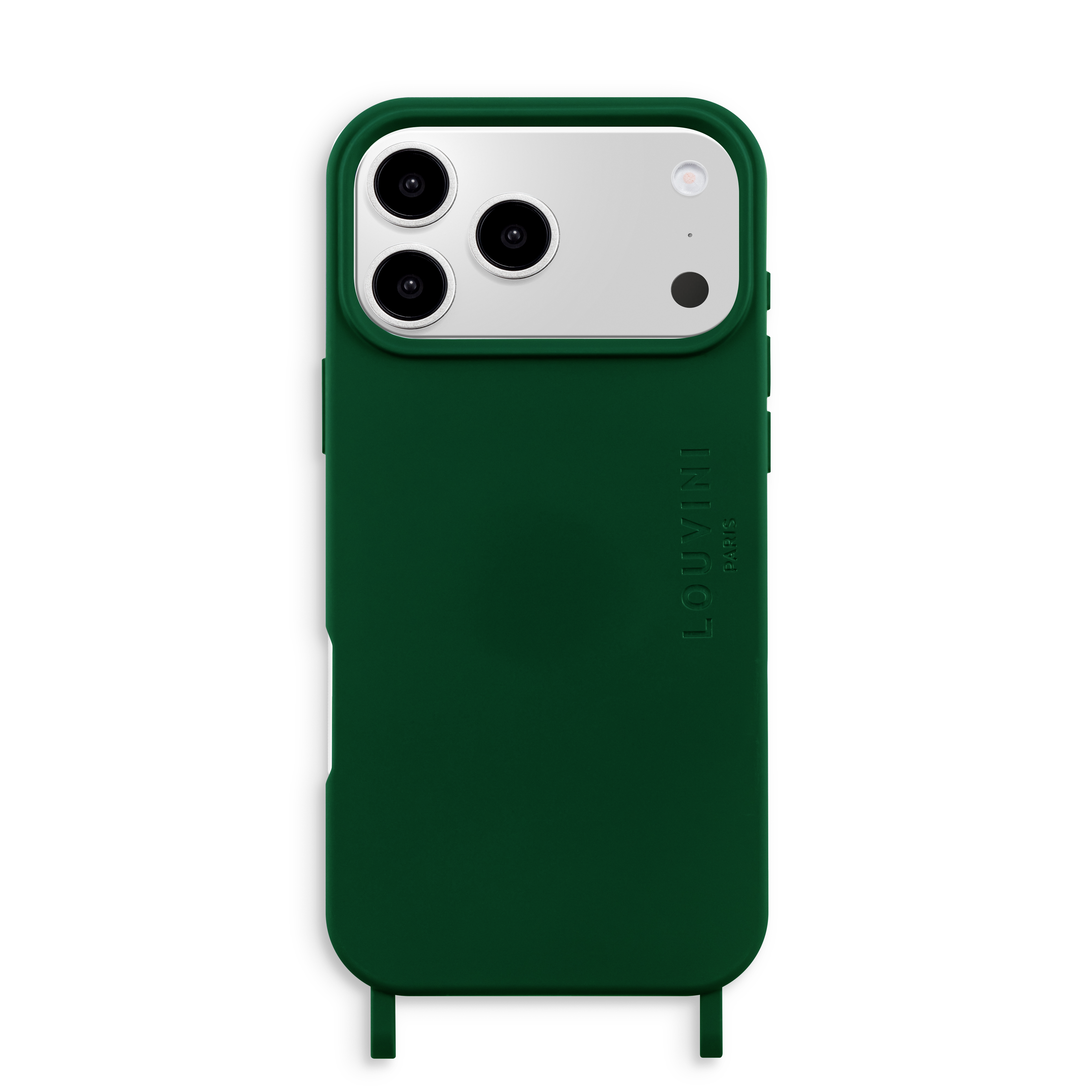 Coque iPhone MagSafe avec anneaux MILO - Olive