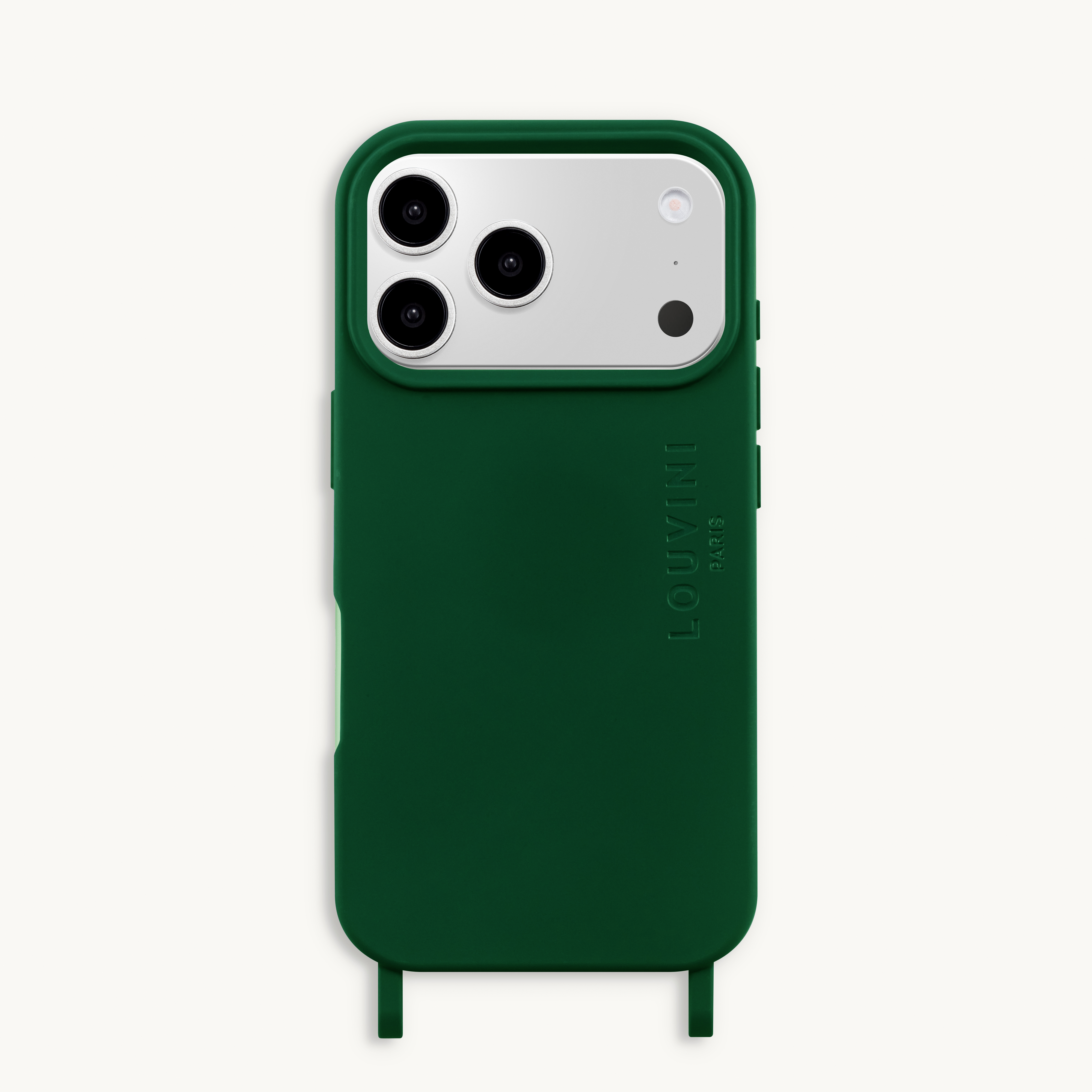 Coque iPhone MagSafe avec anneaux MILO - Olive