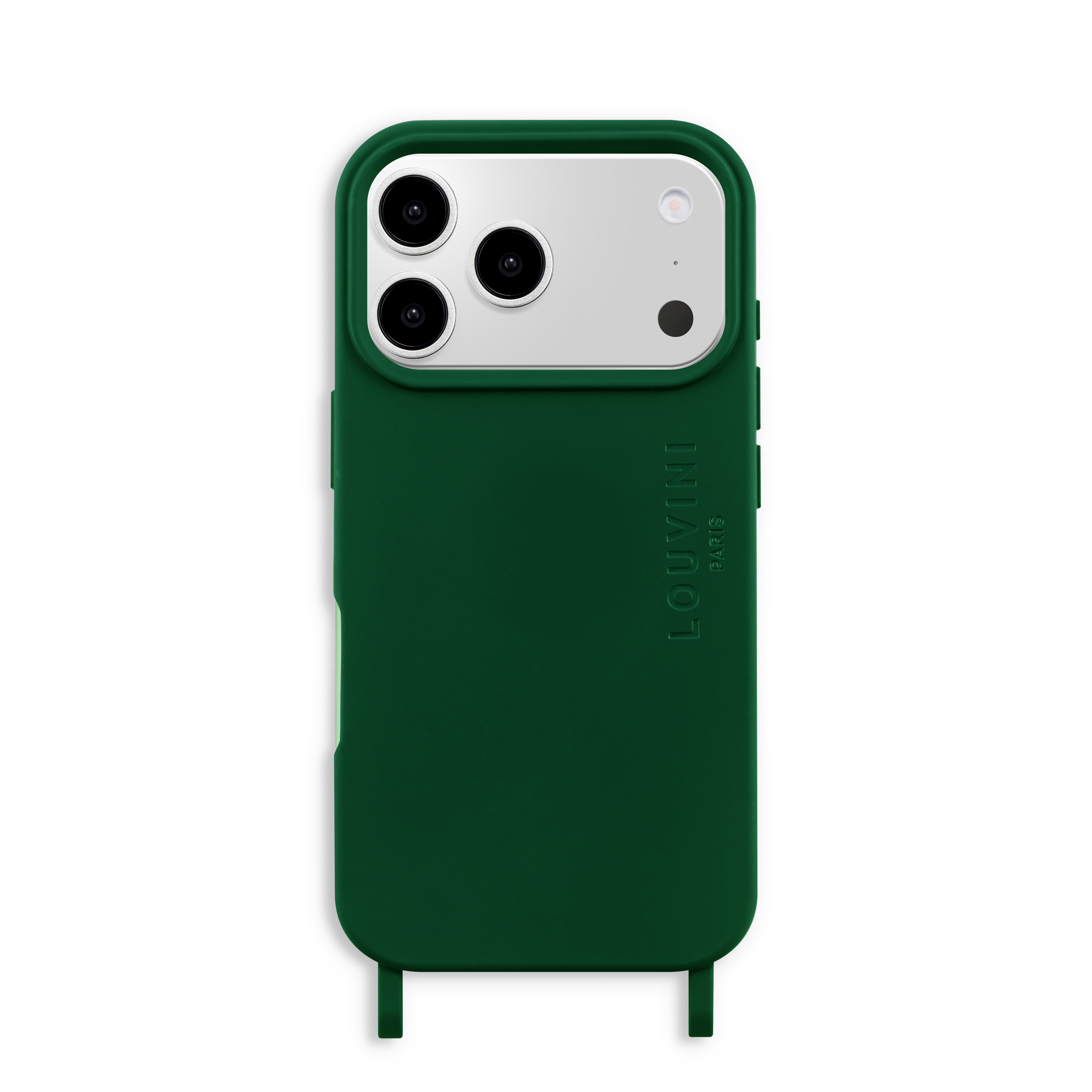 Coque iPhone MagSafe avec anneaux MILO - Olive
