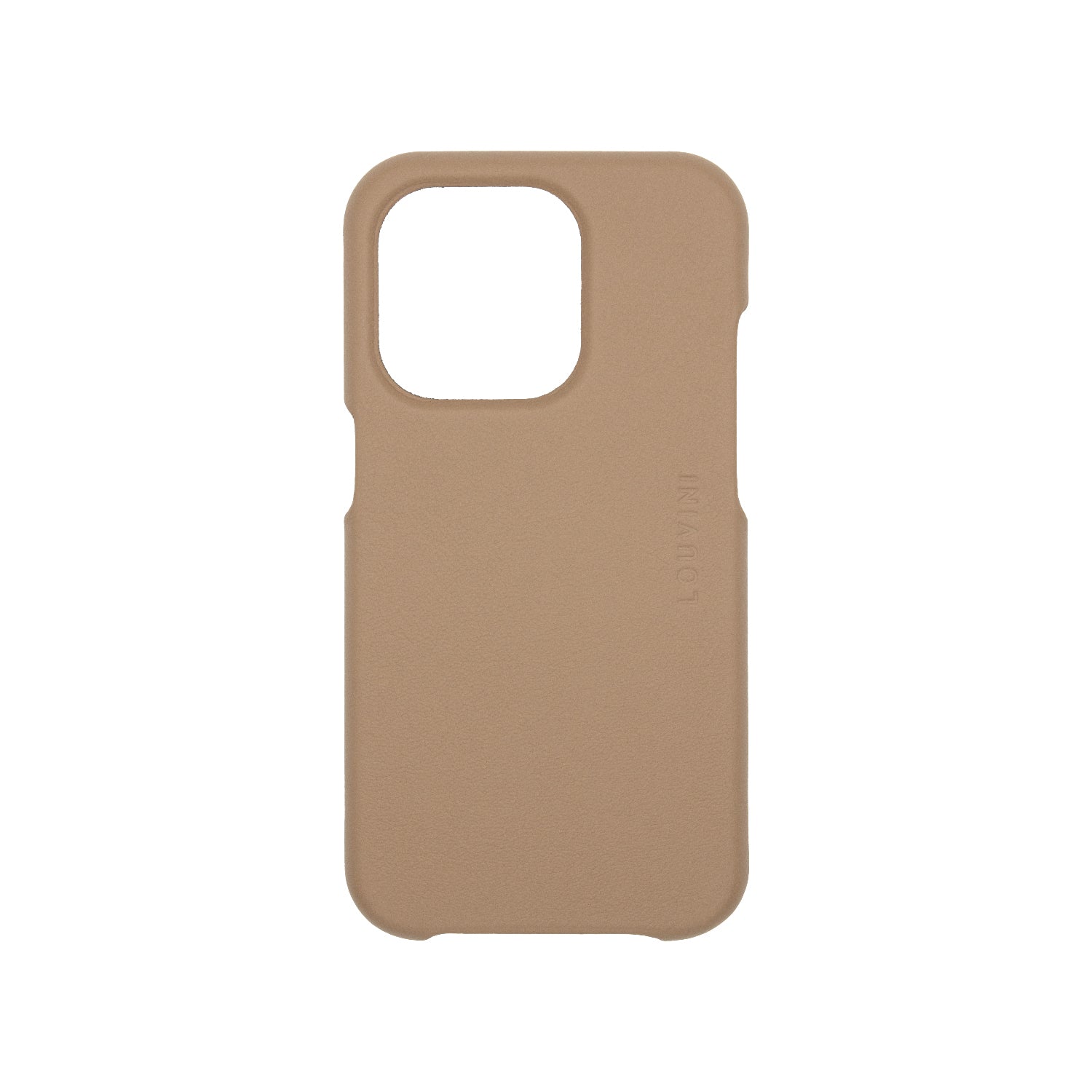 Coque iPhone MagSafe cuir MAX Camel