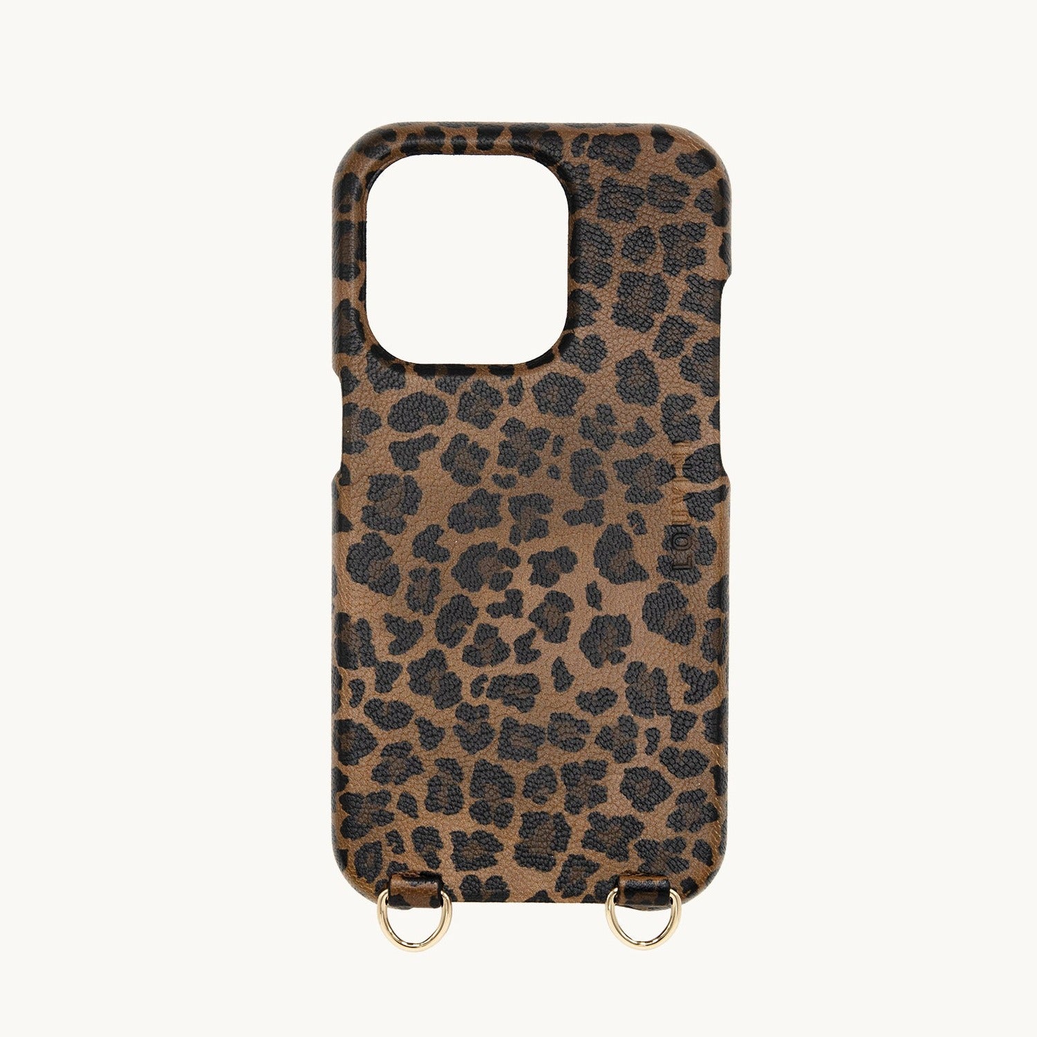 IPHONE LEOPARD MAX MAGSAFE CASE & KATE Black Cord