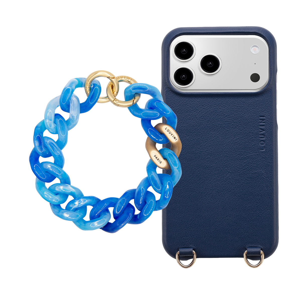 Coque iPhone MagSafe MAX Marine & Bracelet PETIT ZOE Bleuette