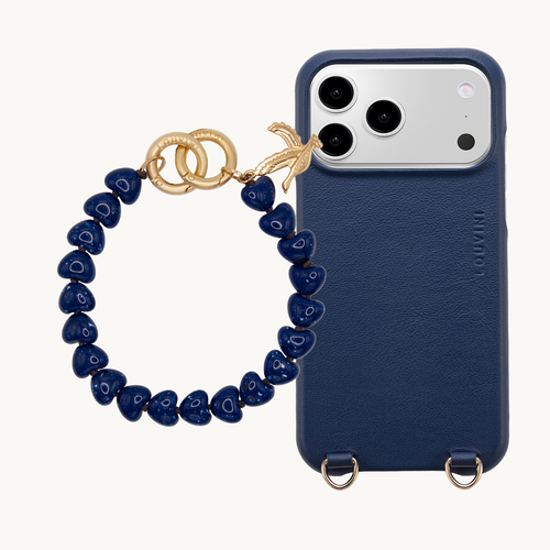 Coque iPhone MagSafe MAX Marine & Bracelet TINY CUORE - Marine