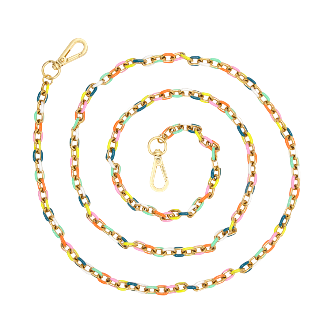 Chaîne de telephone fluo