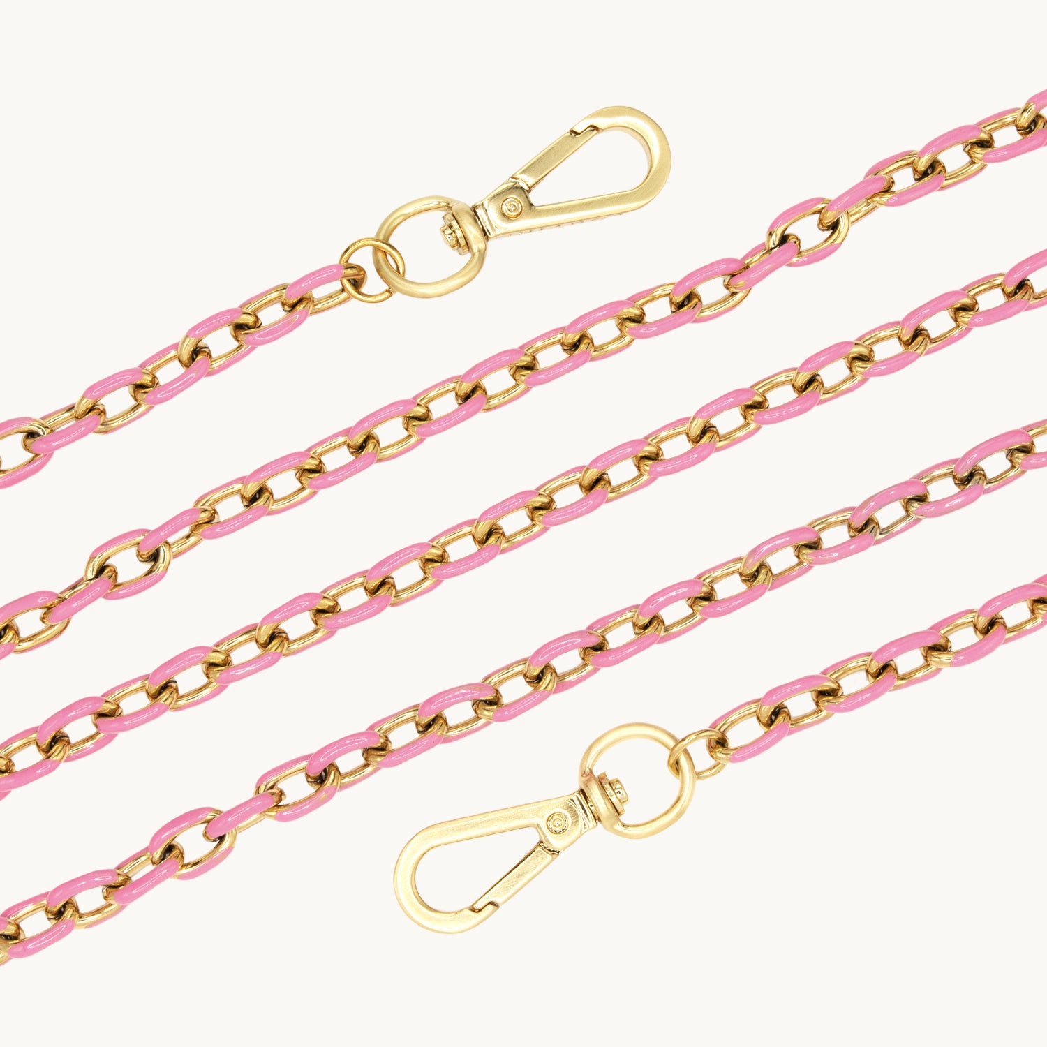 Chaîne de telephone rose