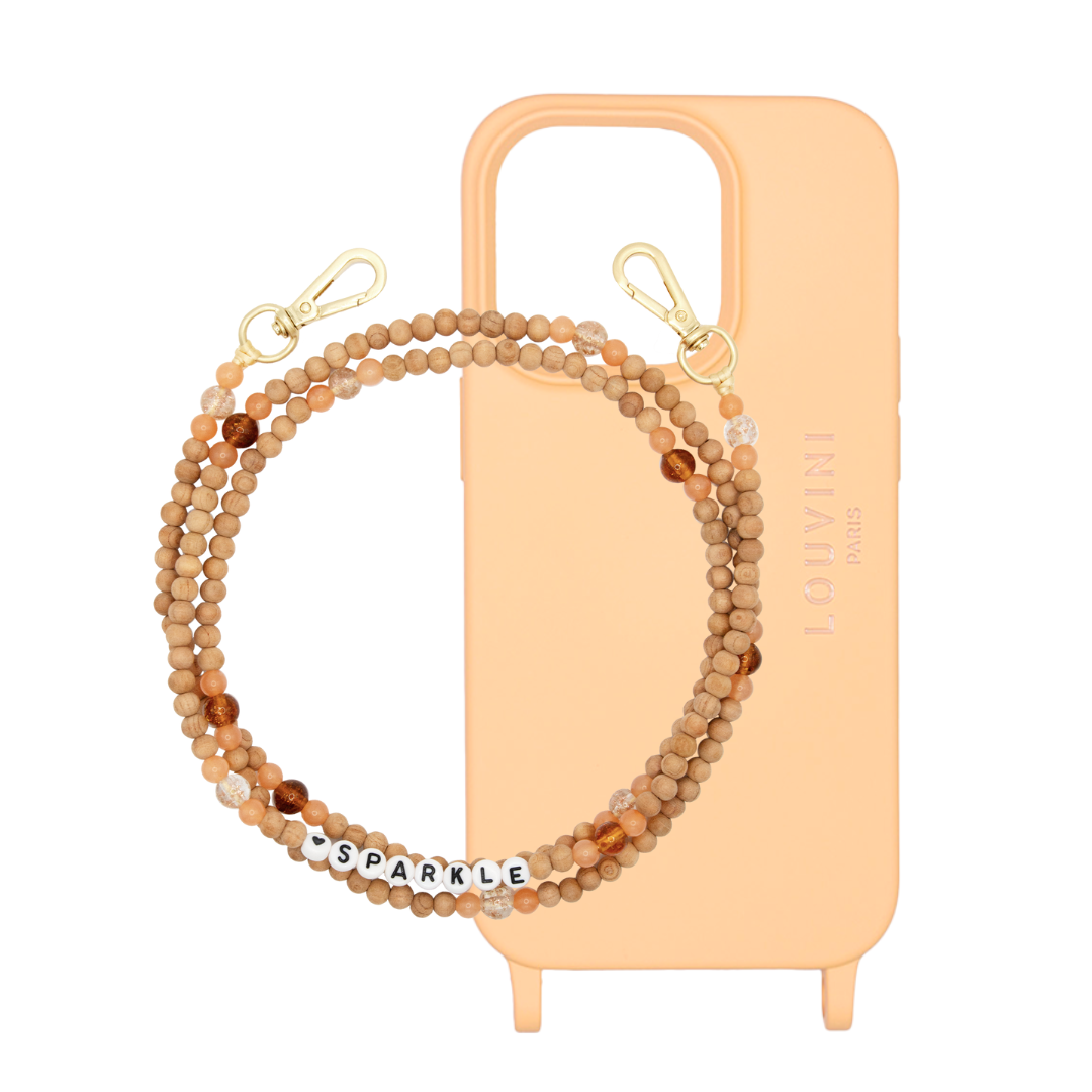 Milo Nude iPhone Case & Arielle Sparkle Strap