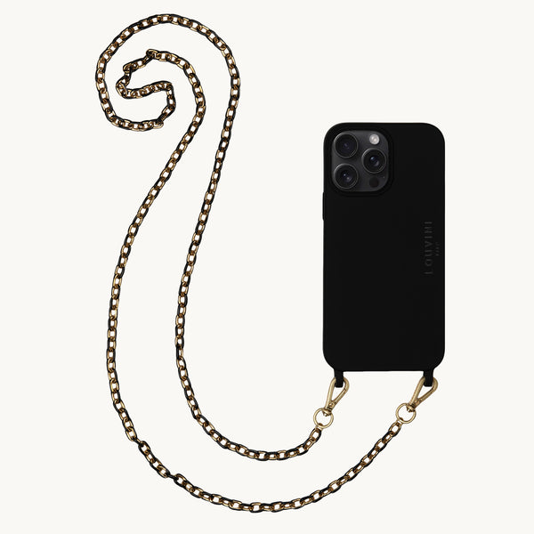 Milo Black iPhone Case & Mia Black chain