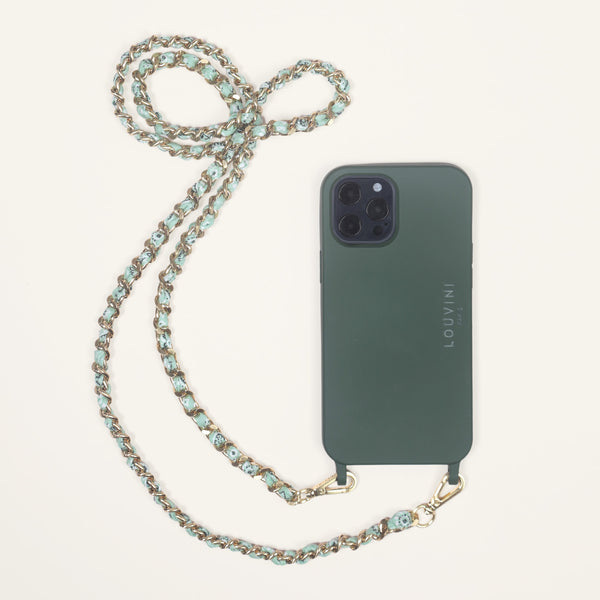 MILO Olive iPhone Case & BONNIE Green Chain