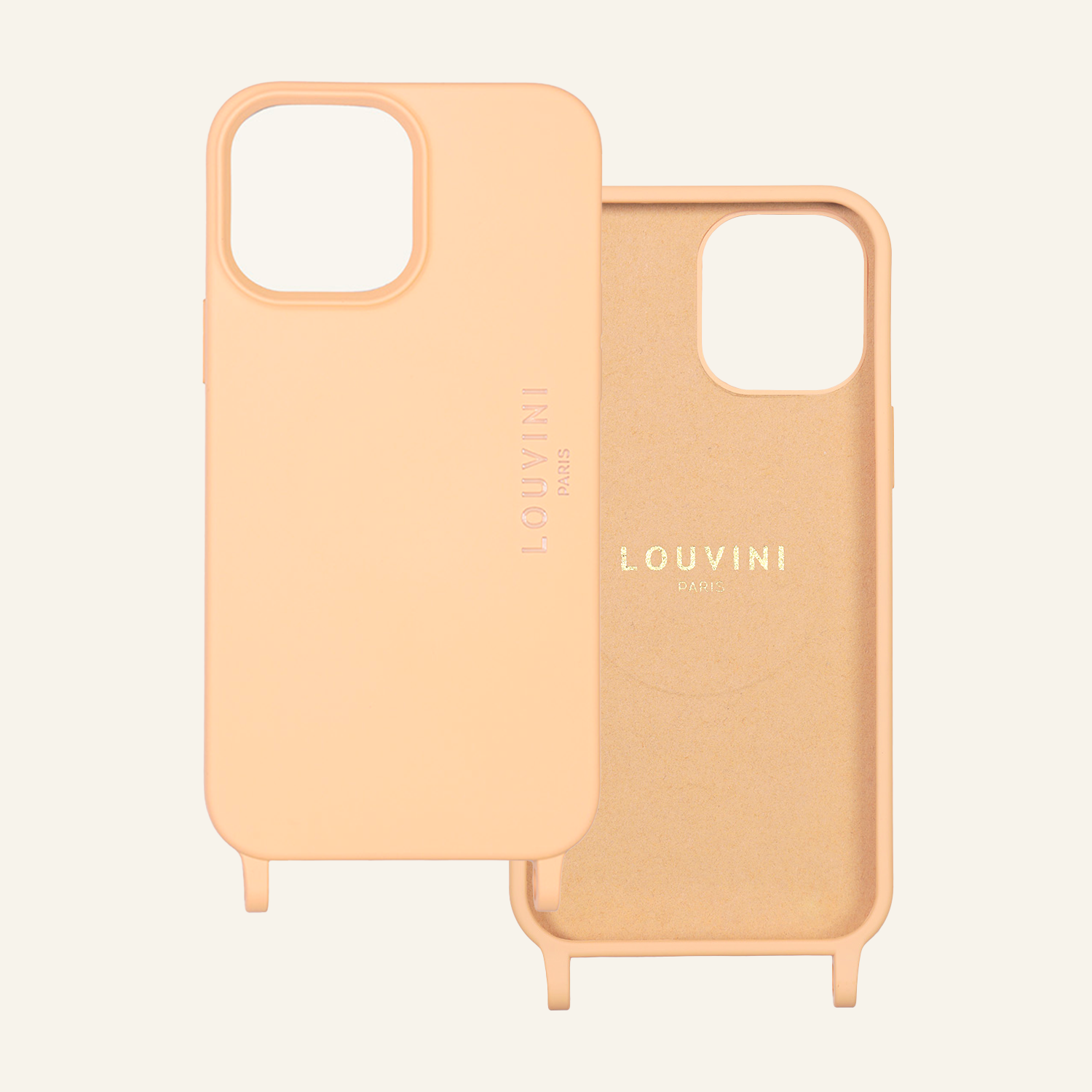 MILO NUDE IPHONE CASE & Cream Palma Cord