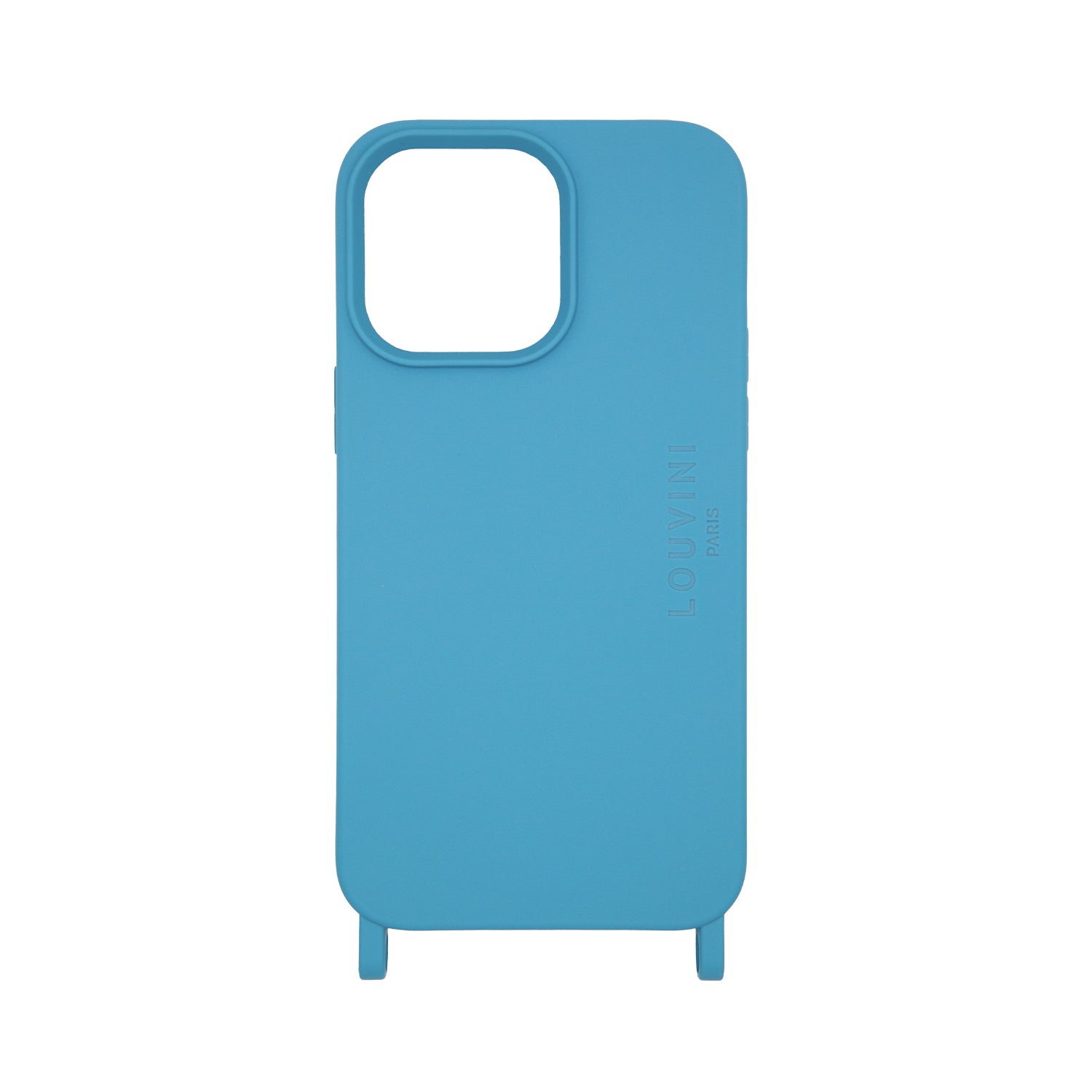 coque iphone magsafe bleu avec anneaux