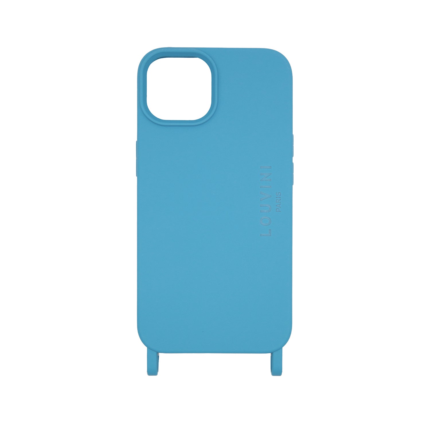 coque iphone magsafe bleu avec anneaux