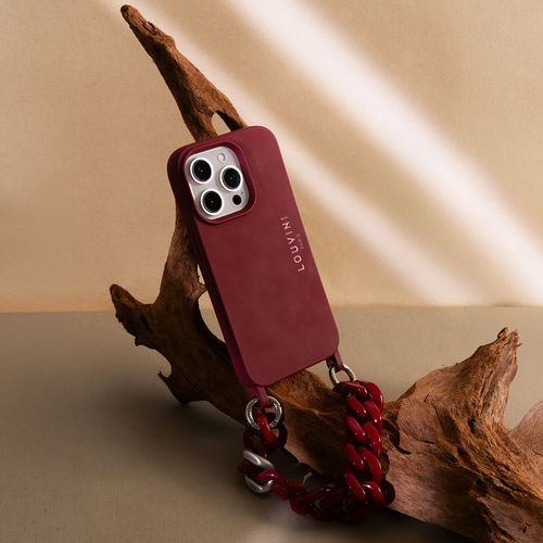 Bracelet PETIT ZOE Argenté - Bordeaux