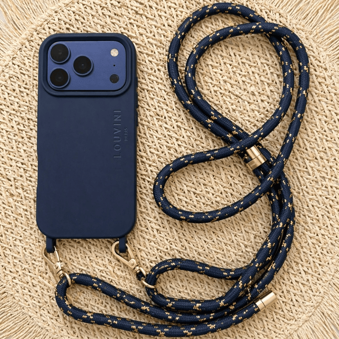 Coque iPhone MagSafe avec anneaux MILO - Marine