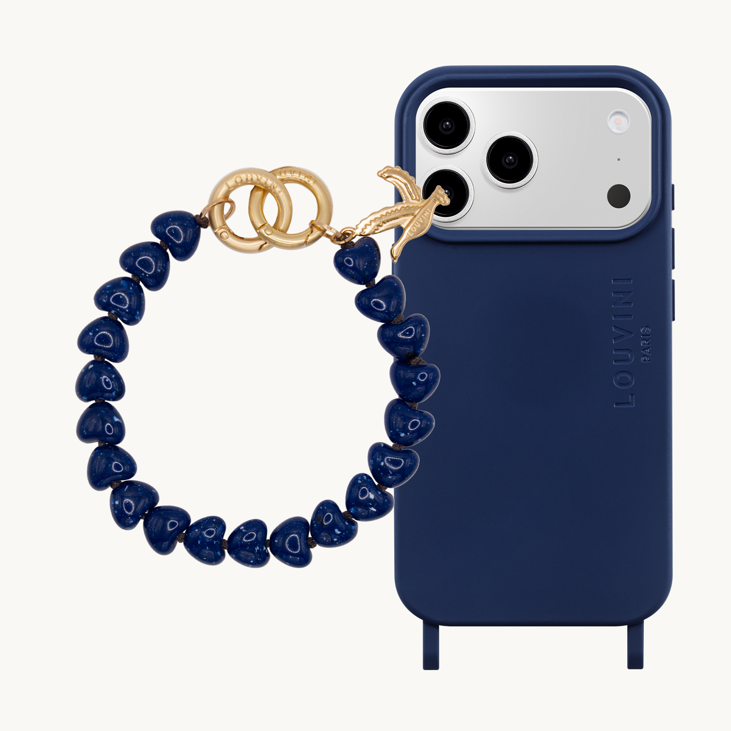 Coque iPhone MagSafe MILO Marine & Bracelet TINY CUORE Marine