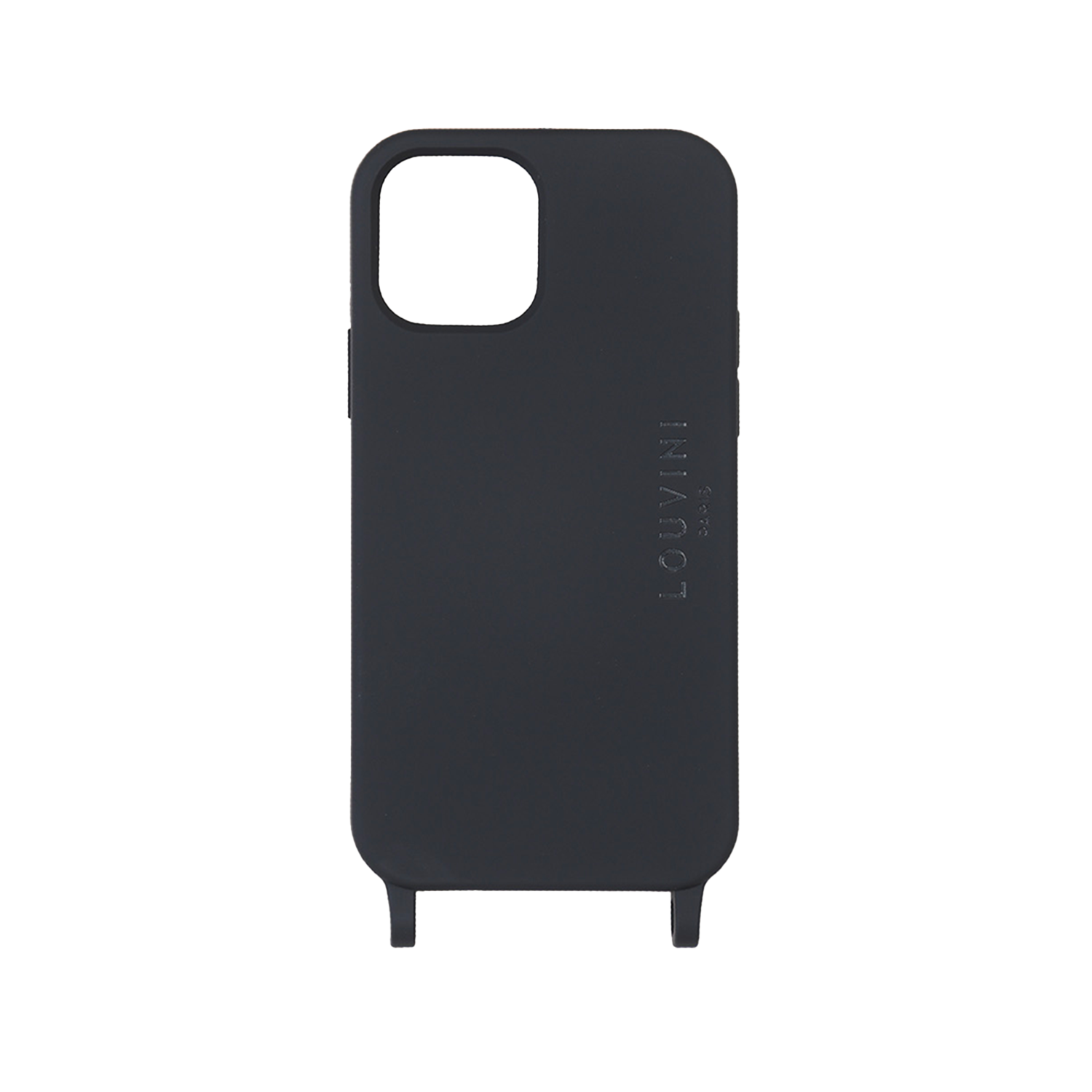 Coque iPhone MagSafe avec anneaux MILO - Noir