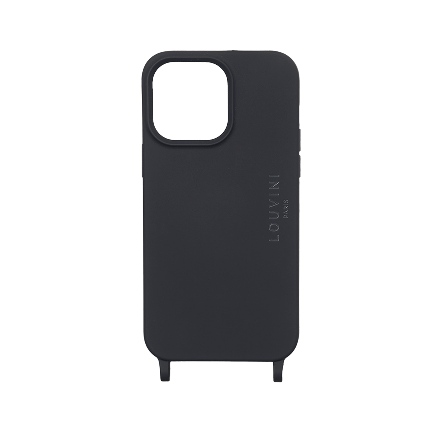 Coque iPhone MagSafe avec anneaux MILO - Noir