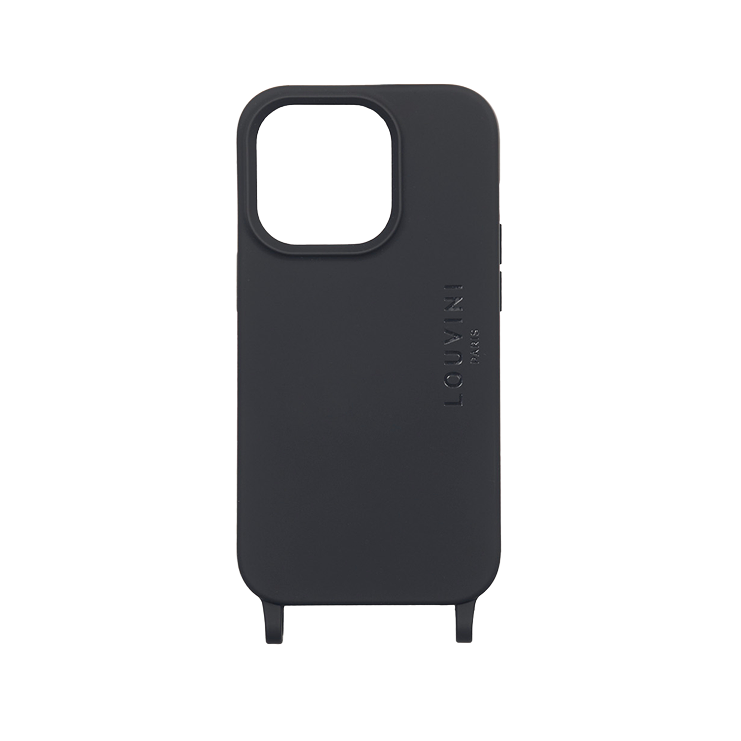 Coque iPhone MagSafe avec anneaux MILO - Noir