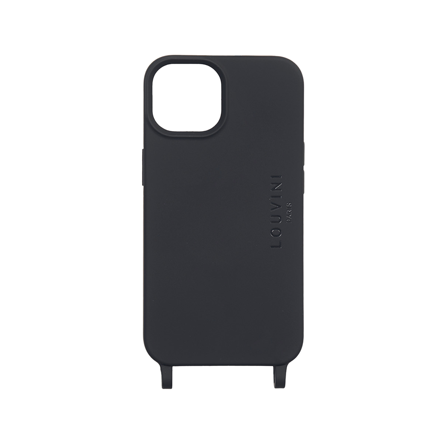 Coque iPhone MagSafe avec anneaux MILO - Noir