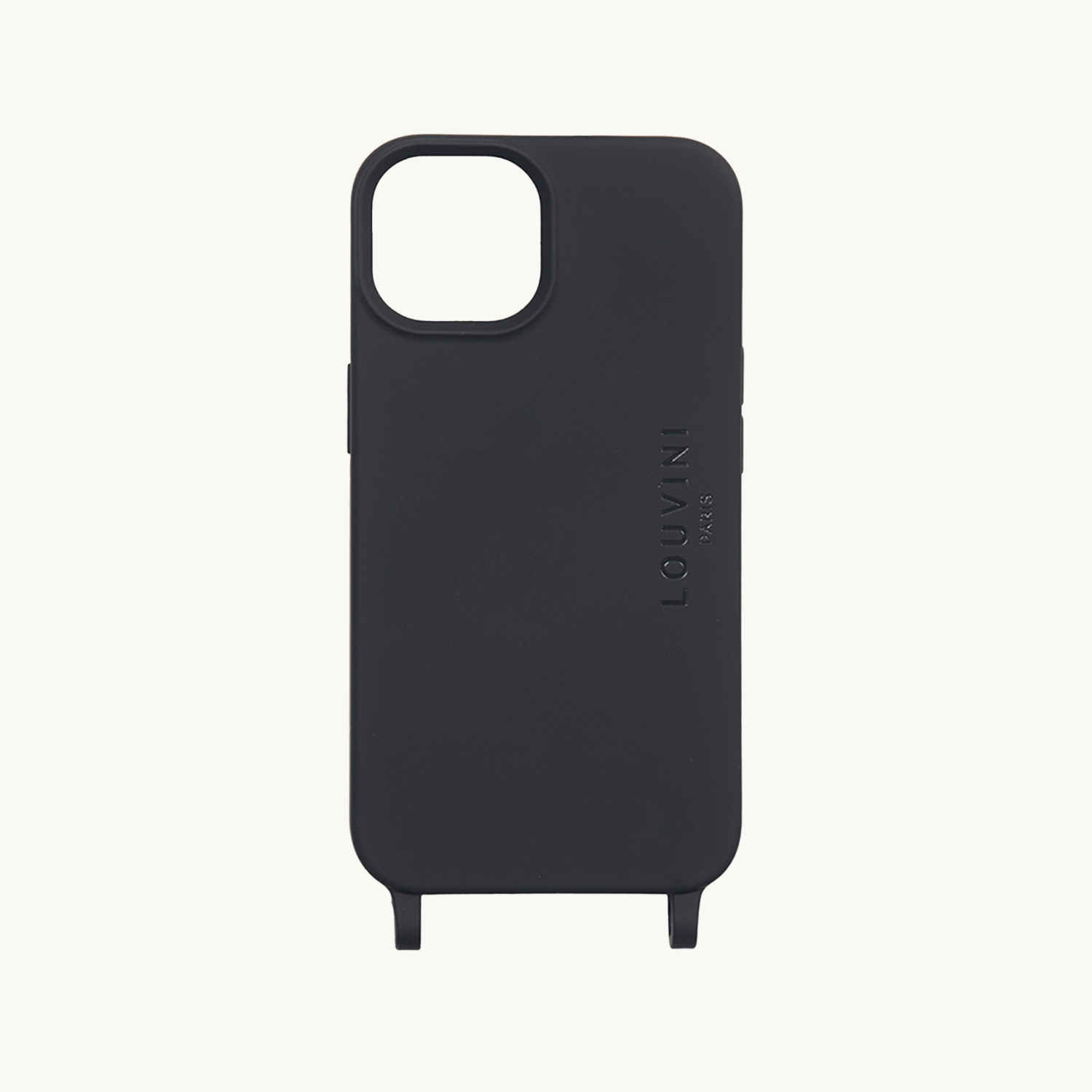 Coque iPhone MagSafe avec anneaux MILO - Noir