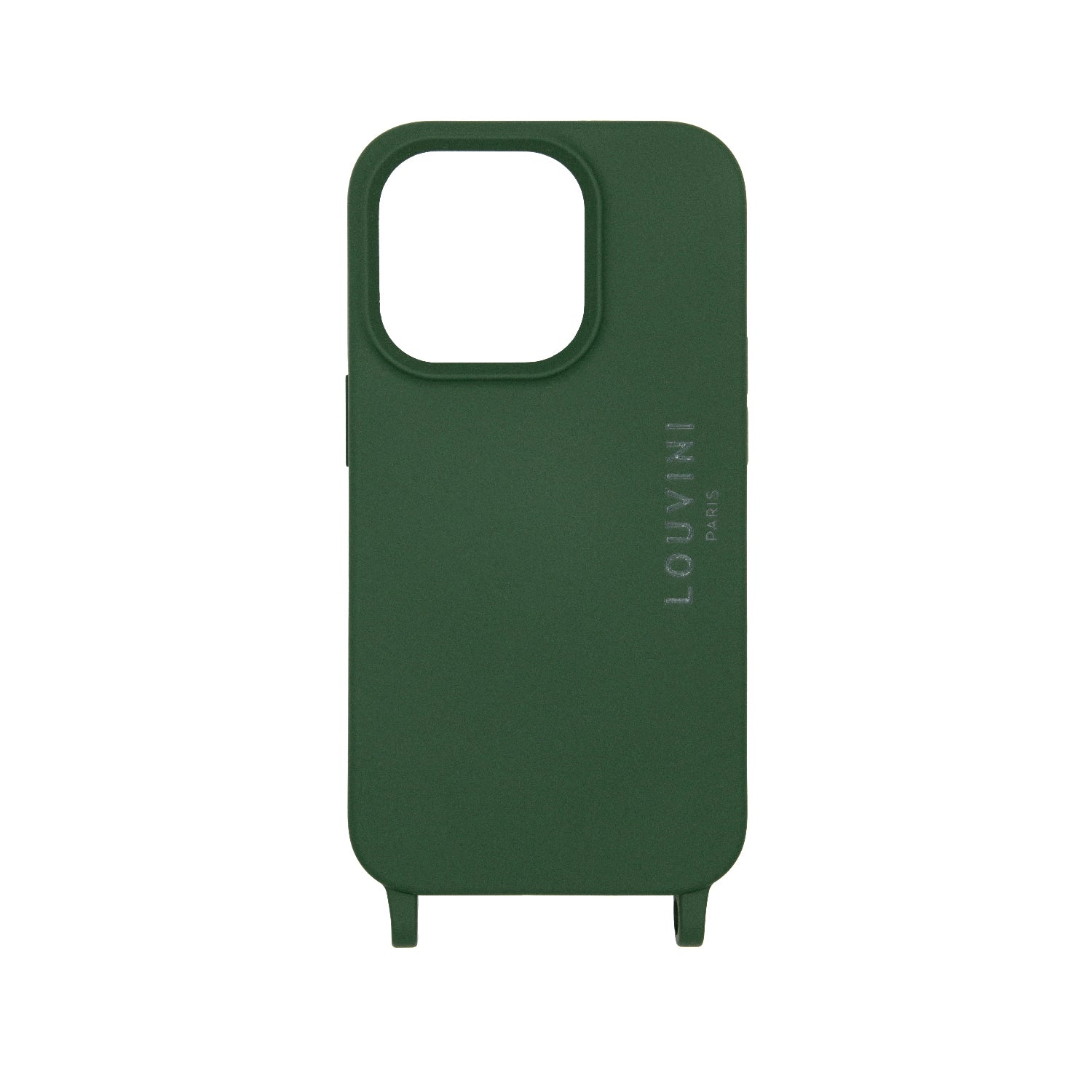 Coque iPhone MagSafe avec anneaux MILO - Olive