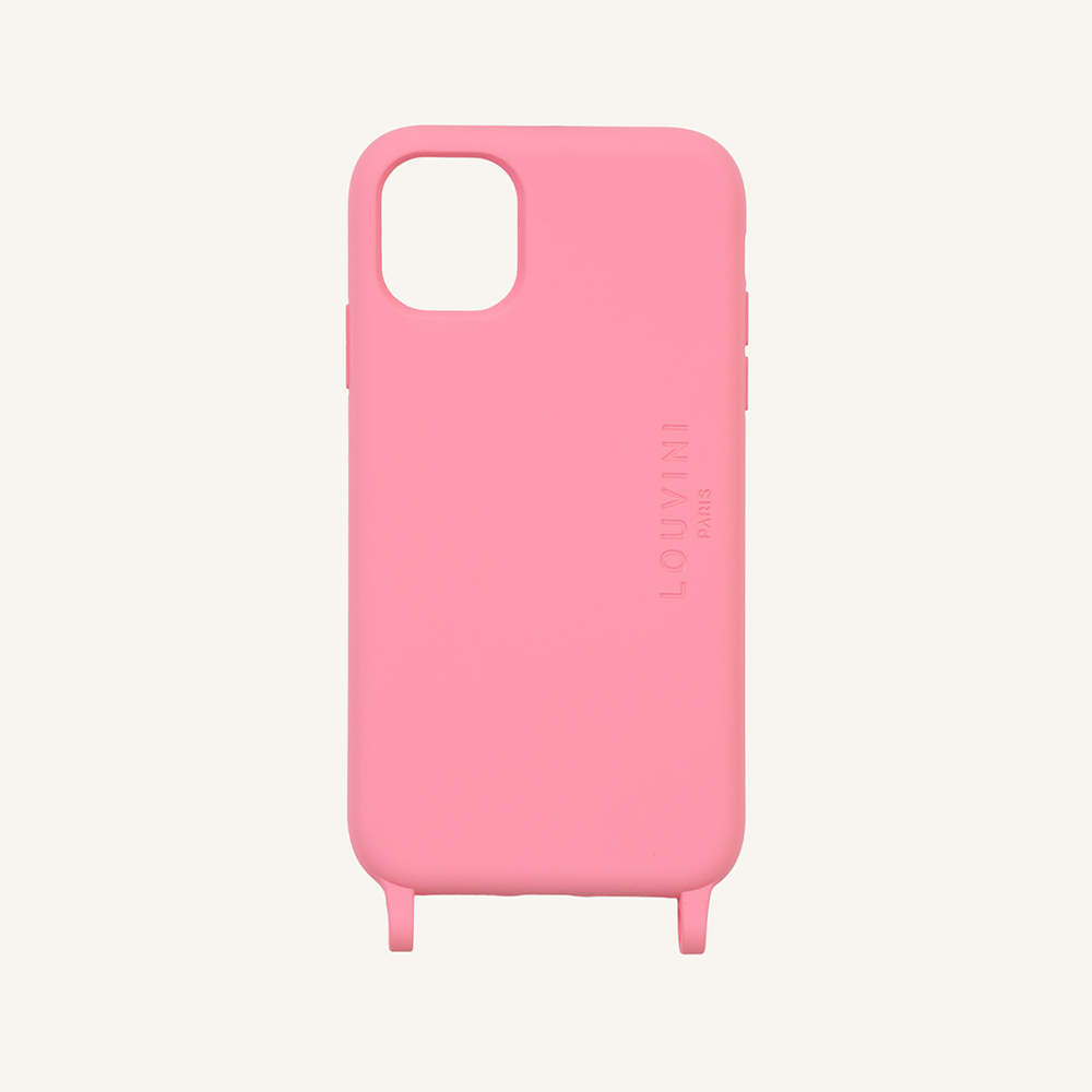 Coque iPhone MagSafe avec anneaux MILO - Rose