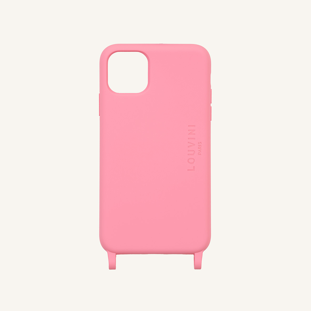 Coque iPhone MagSafe avec anneaux MILO - Rose