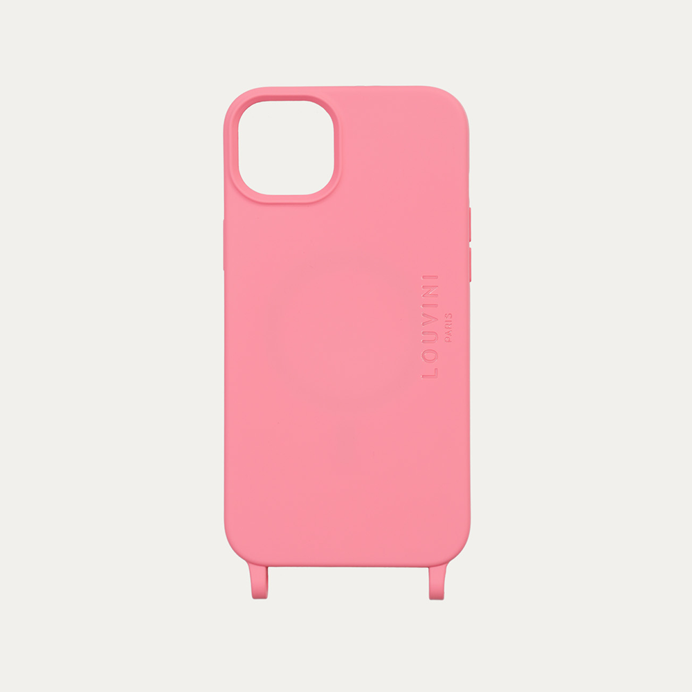 Coque iPhone MagSafe avec anneaux MILO - Rose