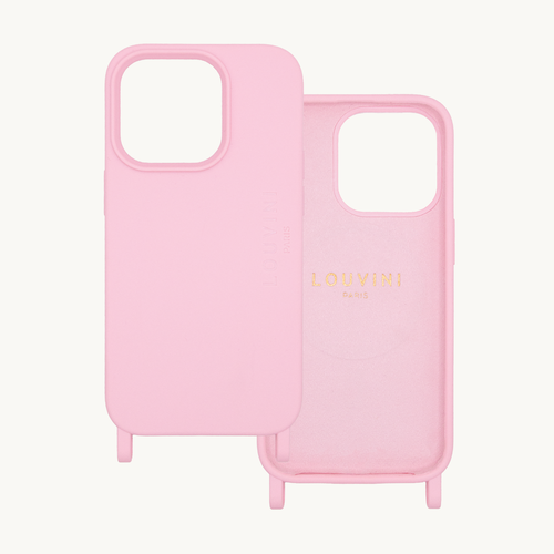 Coque iPhone MagSafe avec anneaux MILO - Soft Pink
