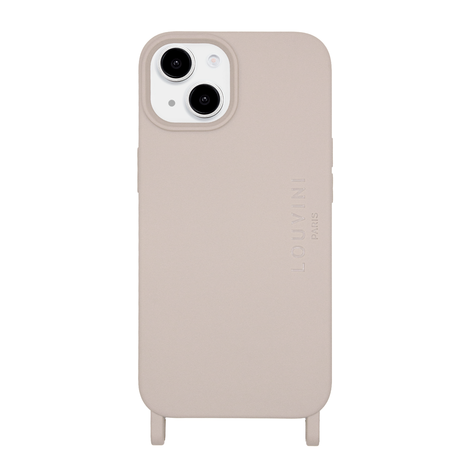 Coque iPhone MagSafe avec anneaux MILO - Taupe