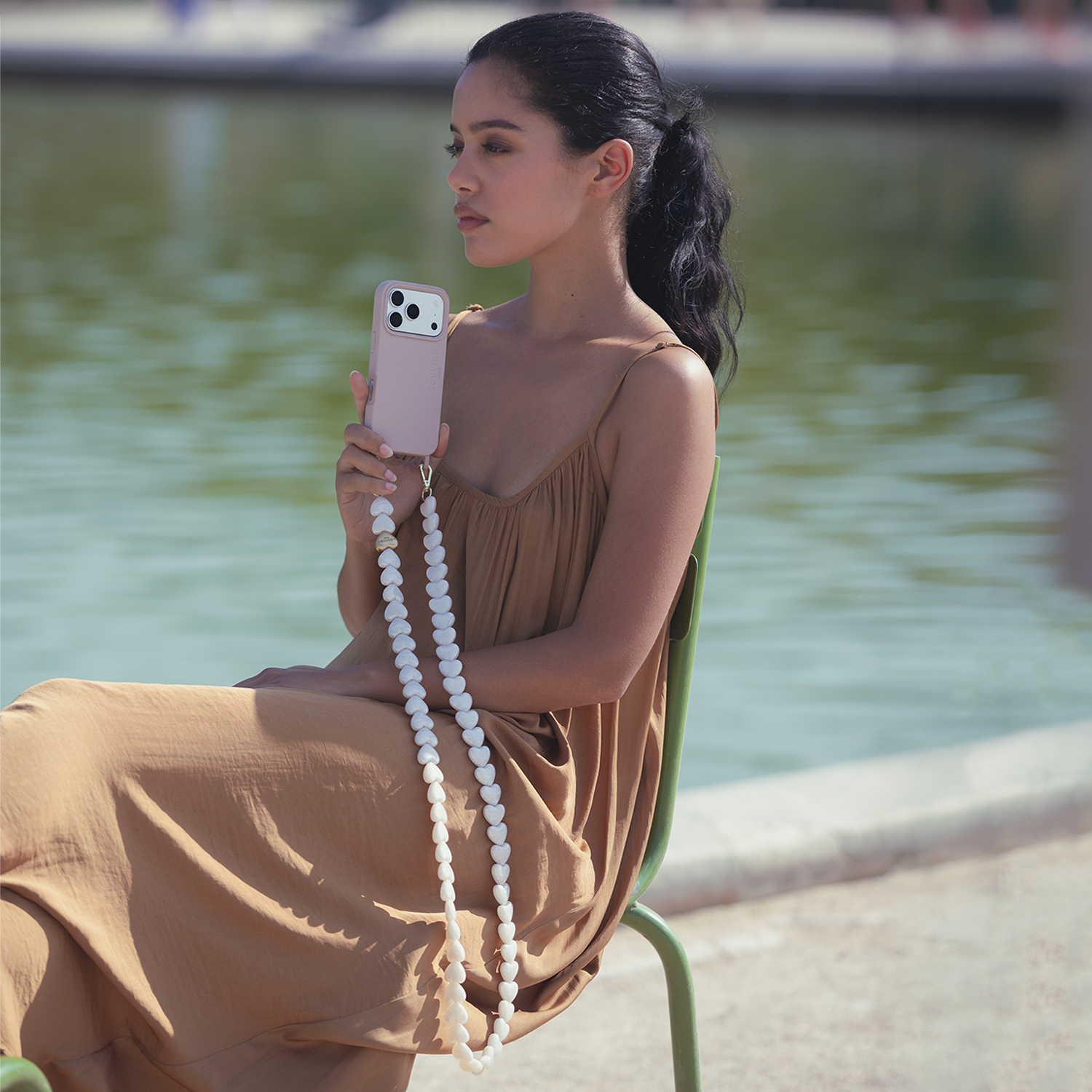 Coque iPhone MagSafe avec anneaux MILO - Taupe
