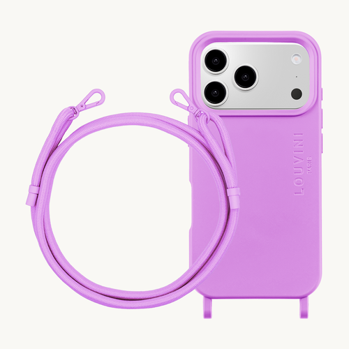 Coque iPhone MagSafe MILO Violet & Cordon SAM Violet