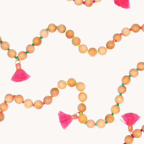 Chaîne de telephone perle fluo