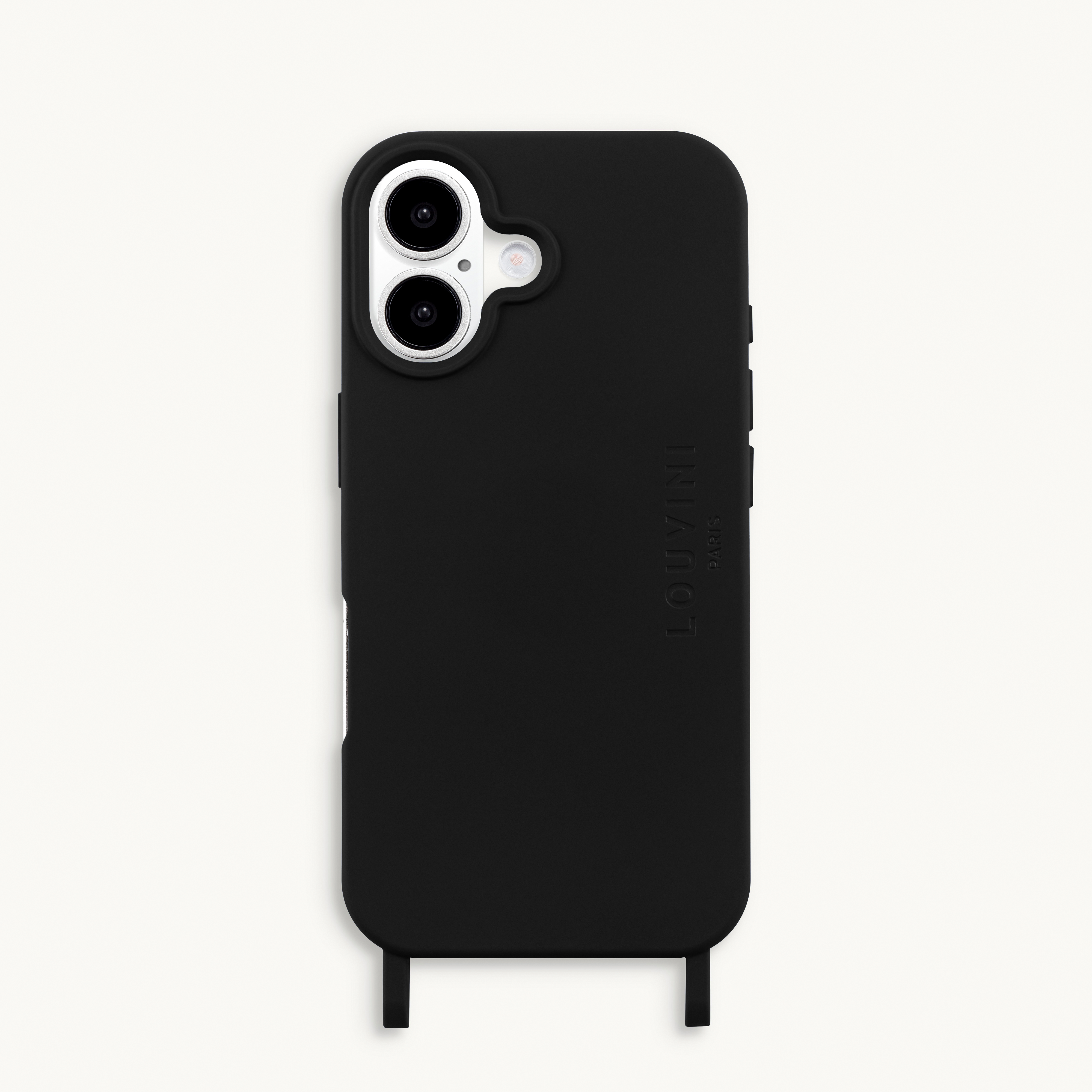 Coque iPhone MagSafe avec anneaux MILO - Noir