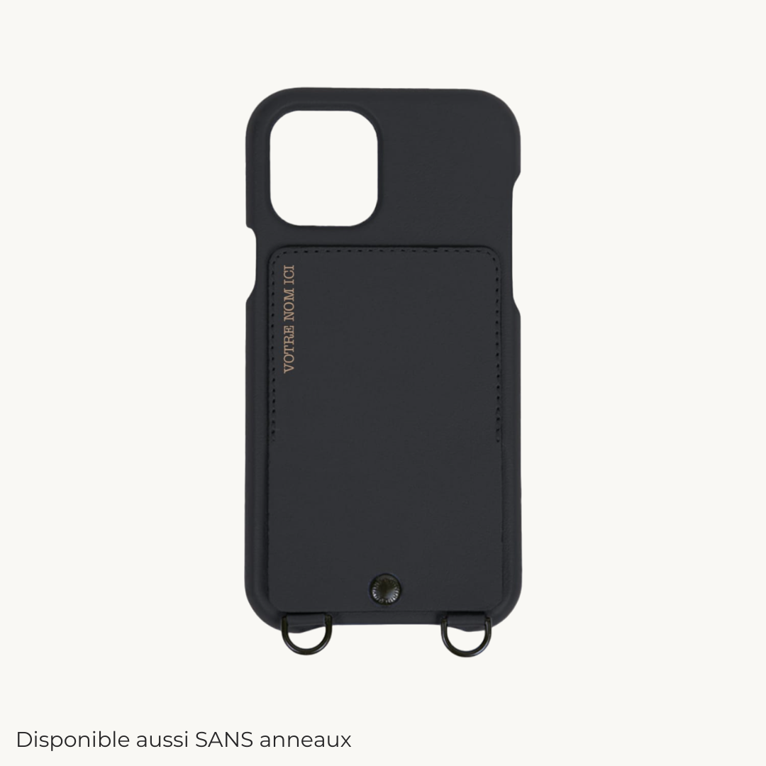 PERSONALIZED OSCAR CASE - BLACK (excl. for iPhone 15 series)