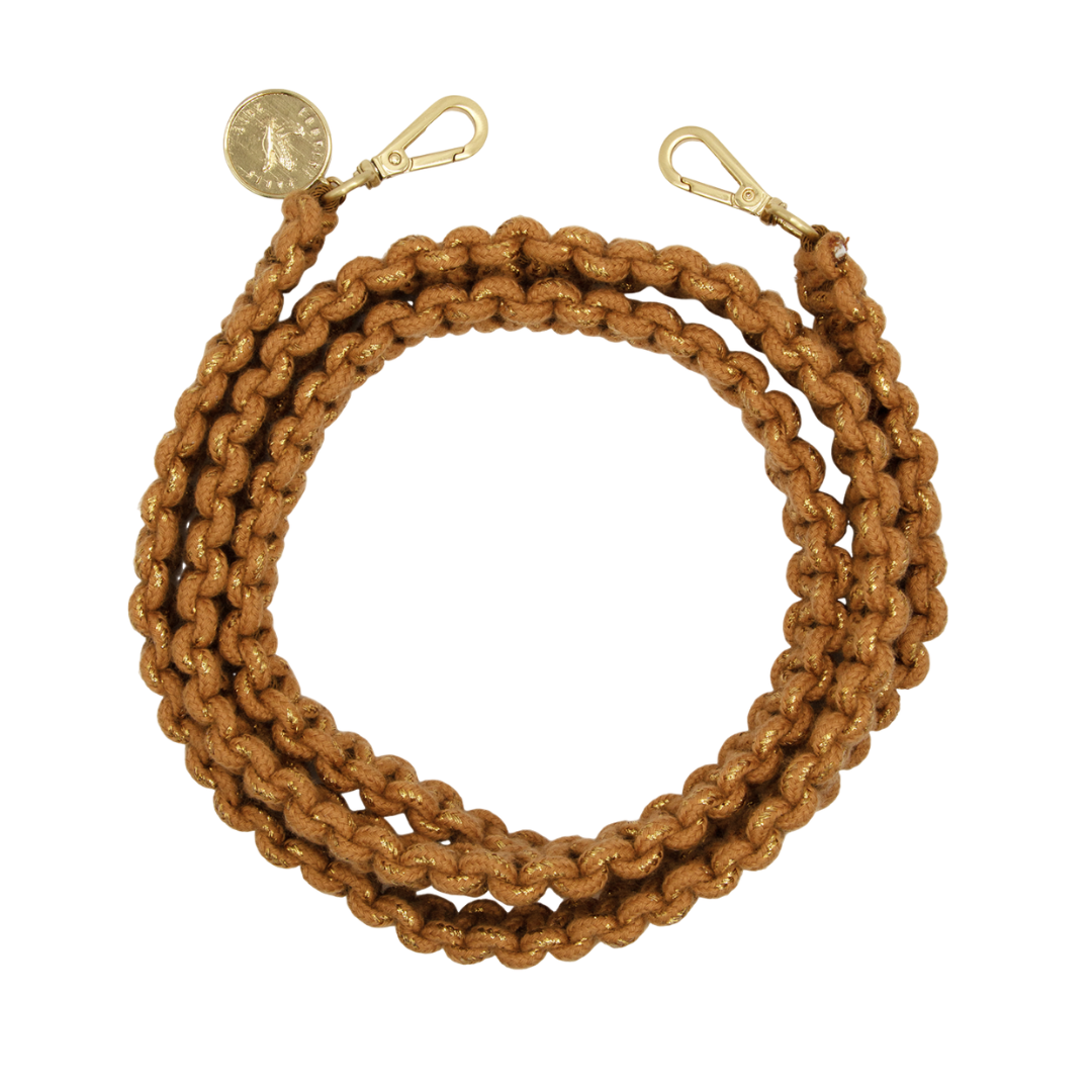 Chaîne de telephone bandouliere tressé