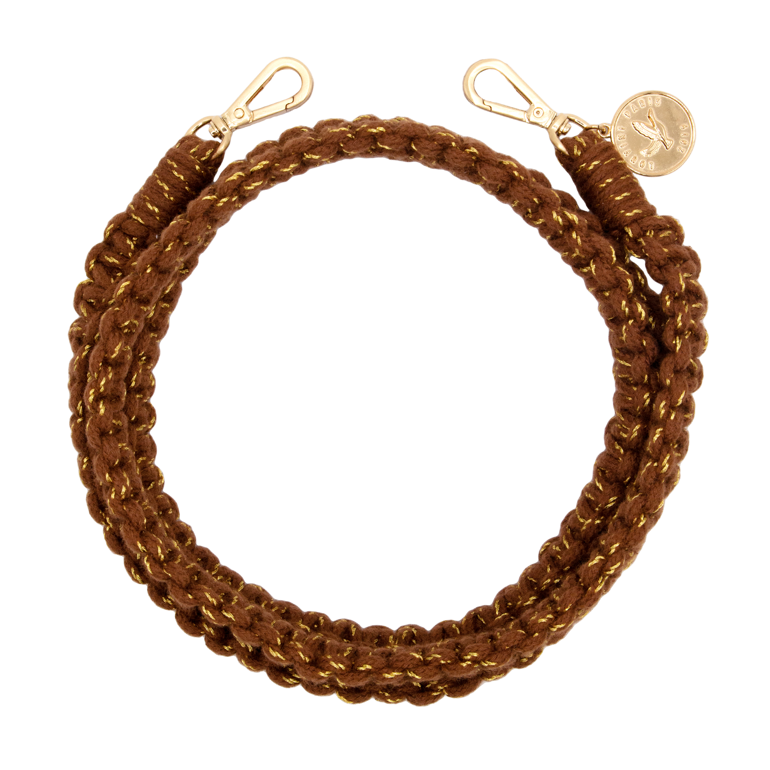 Chaîne de telephone bandouliere tressé