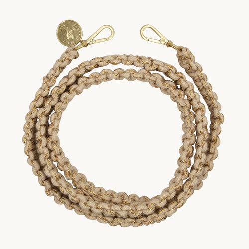 Chaîne de telephone bandouliere tressé