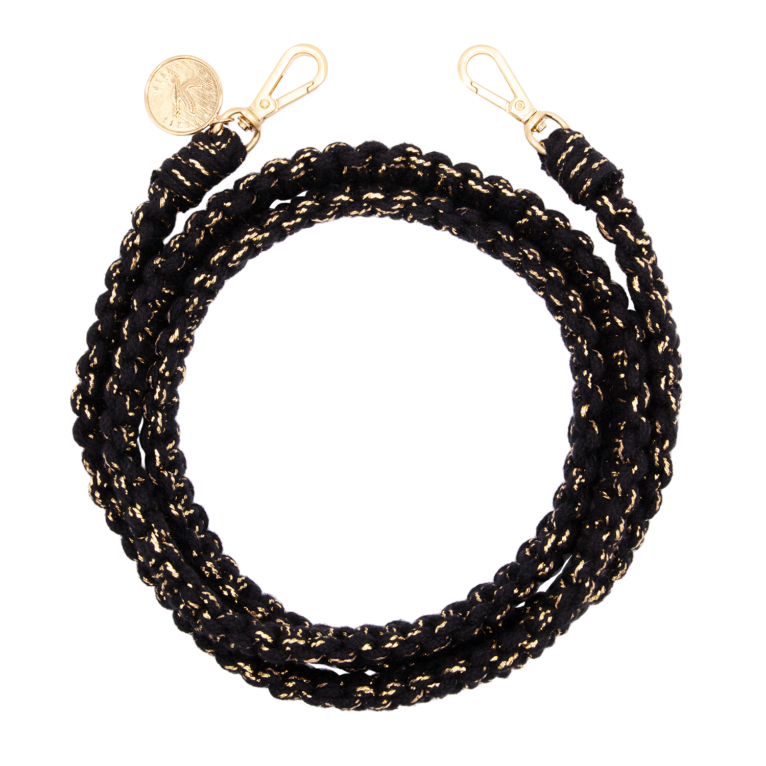 Chaîne de telephone bandouliere tressé