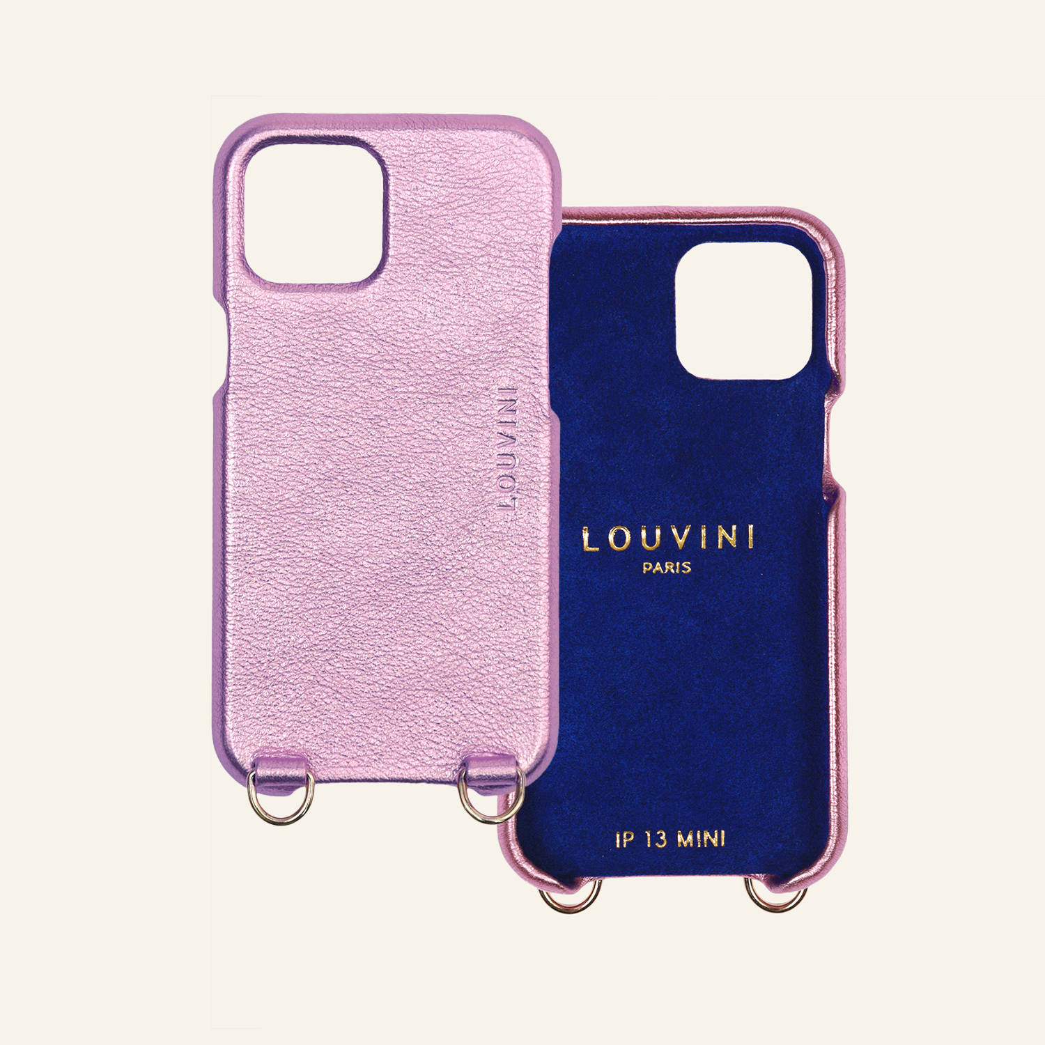 Coque Petit Lou Métallisé (Iphone 12 & 13 Mini)