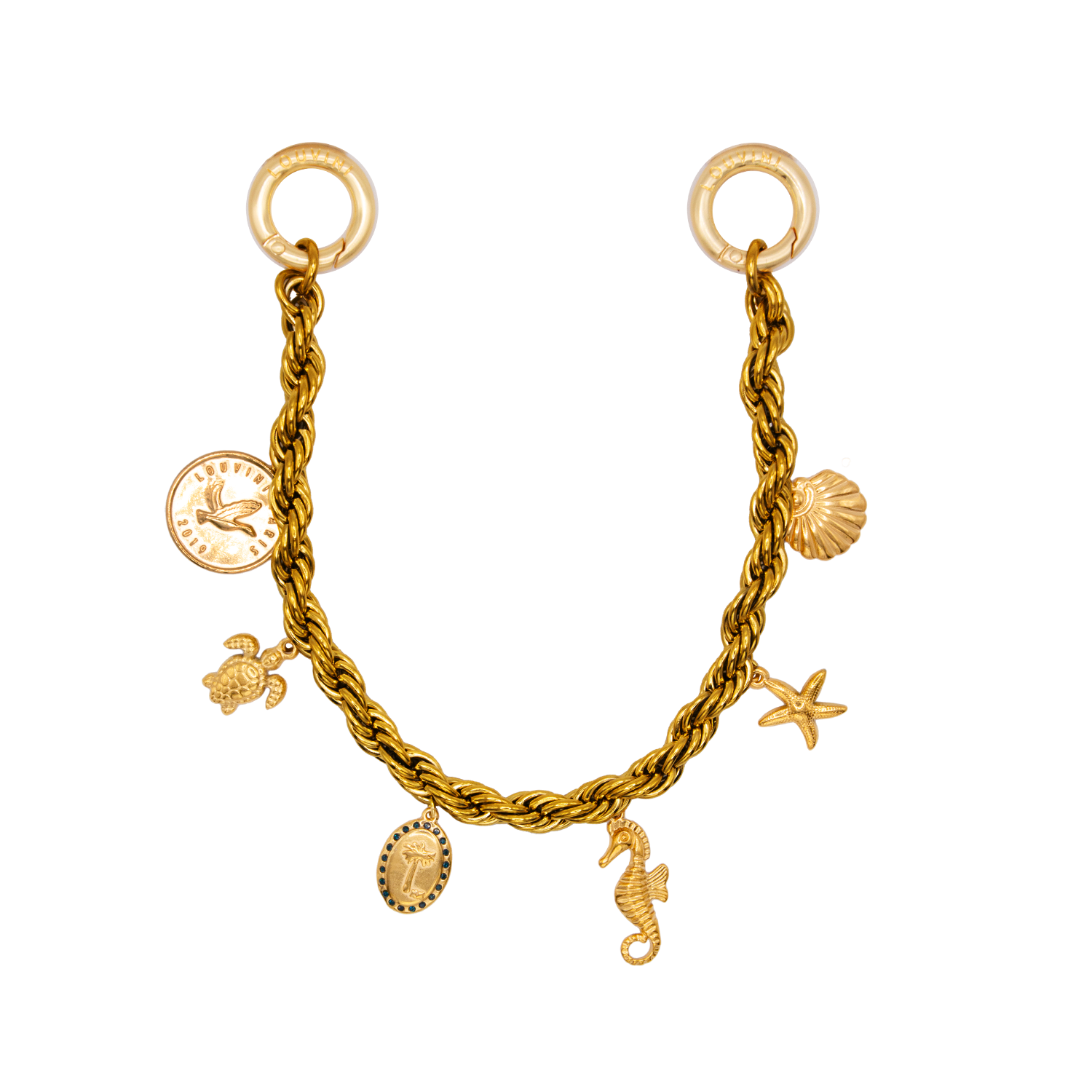 Petite chaine bracelet dore