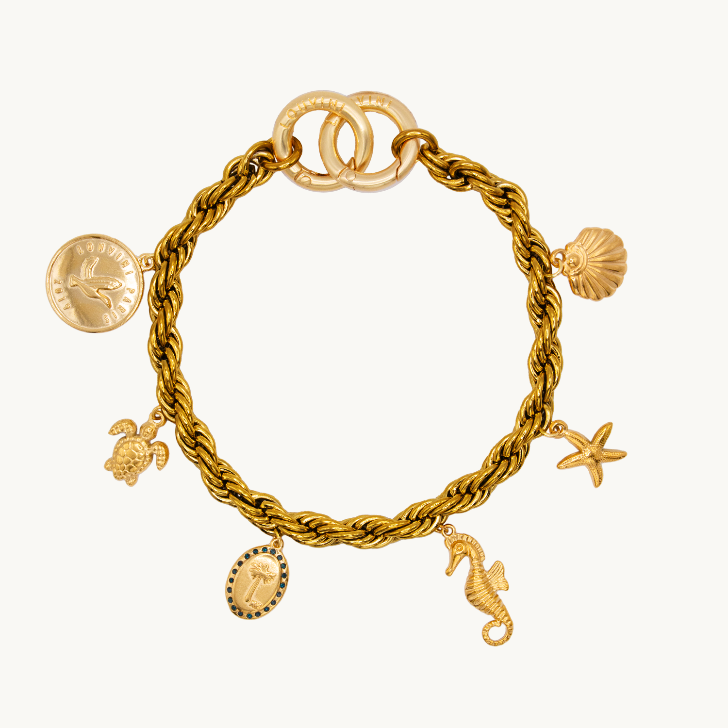 Petite chaine bracelet dore