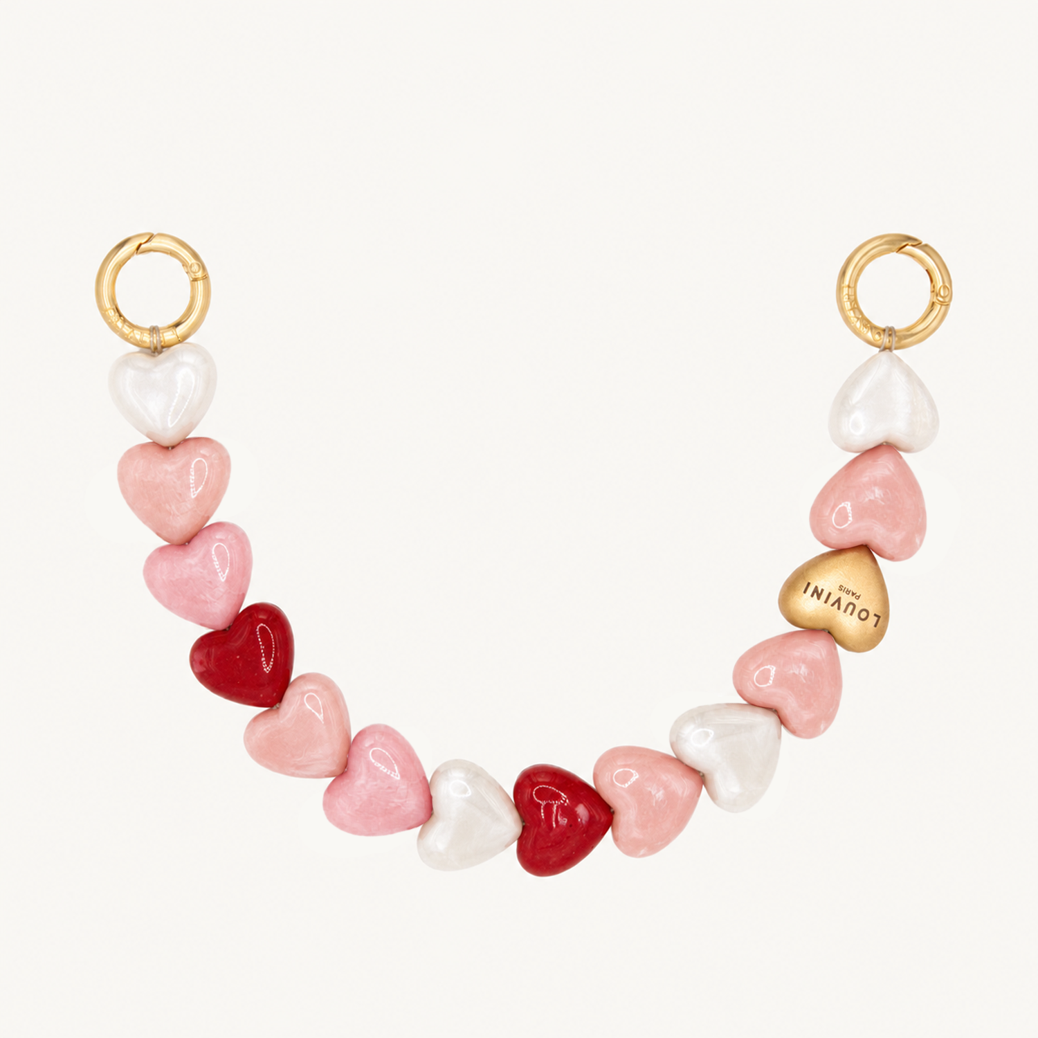 Bracelet PETIT CUORE - Lait Fraise