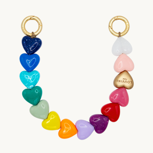 Bracelet PETIT CUORE - Arc-en-ciel