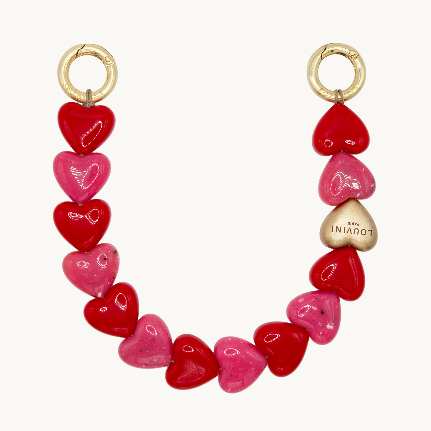 Bracelet PETIT CUORE - Rose-Rouge