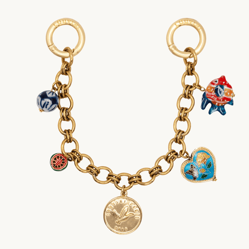 Bracelet en chaine avec des charms